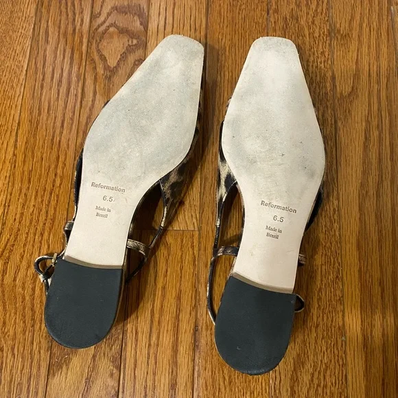 Reformation Tammy Slingback Flats - Picture 3 of 7